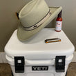Load image into Gallery viewer, Vintage Texas hatters "HI ROLLER" Beaver Hat with Texas Longhorn Hat Ban