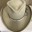Load image into Gallery viewer, Vintage Texas hatters "HI ROLLER" Beaver Hat with Texas Longhorn Hat Ban