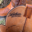 Load image into Gallery viewer, Vintage Handmade Lucchese Boots Ostritch in saddle Color