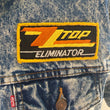 Load image into Gallery viewer, Levi’s ZZTop denim vintage patch jacket small