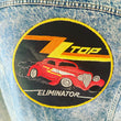 Load image into Gallery viewer, Levi’s ZZTop denim vintage patch jacket small