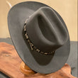 Load image into Gallery viewer, Vintage Texas Hatters Western Hat Grey