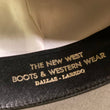 Load image into Gallery viewer, Western Stetson Hatters from Dallas to Laredo Texas custom hat