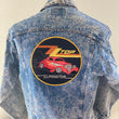 Load image into Gallery viewer, Levi’s ZZTop denim vintage patch jacket small