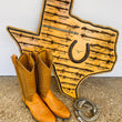 Load image into Gallery viewer, Vintage Tony Lama Ostritch boots in Peanut Color
