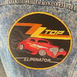 Load image into Gallery viewer, Levi’s ZZTop denim vintage patch jacket small