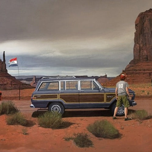Alex Roullette Painting - Wagoneer Series