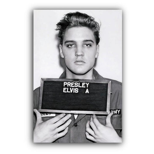 THE MUG SHOT - ELVIS BEING A BAD BOY
