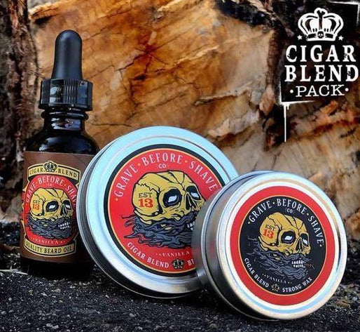 Grave Before Shave Strong Hold Wax Cigar Blend 1 oz