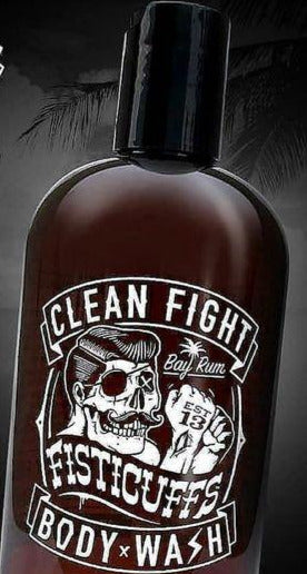 Fisticuffs Bay Rum Body Wash 12 oz Bottle