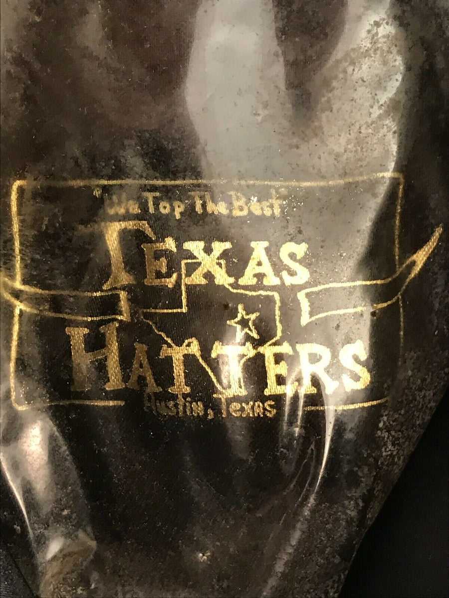 Vintage AUSTIN TEXAS HATTERS Size 7 Cowboy Western Hat, Well Used - Very Distressed