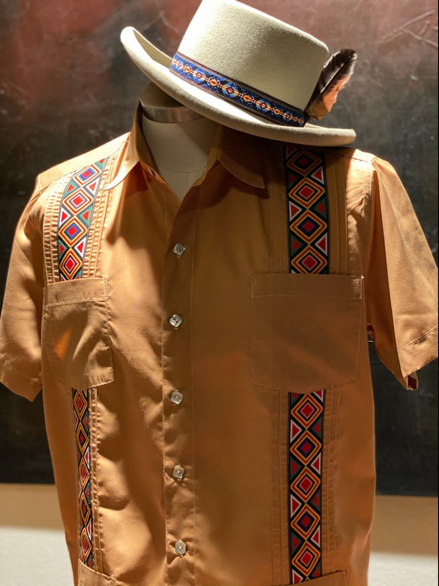Spring Style sarape guayabera