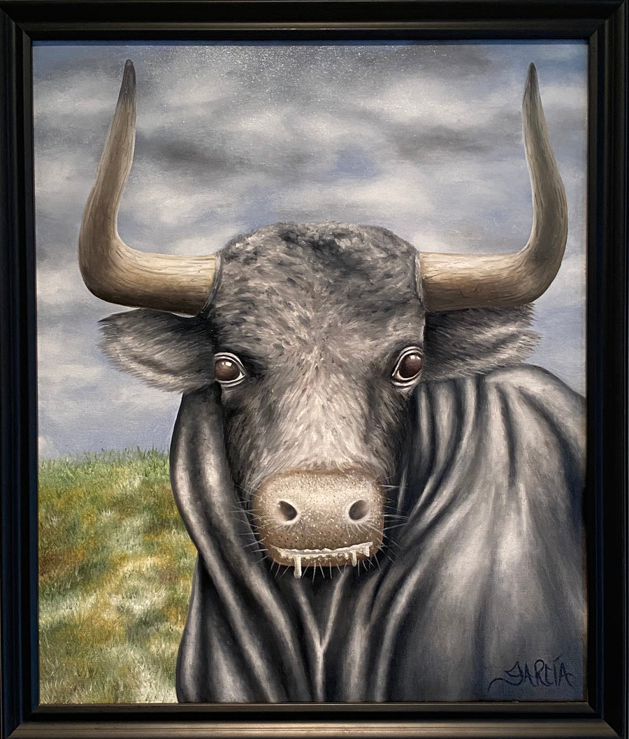 "La Mirada (BOVINE)" Original Painting by Antonio Garcia