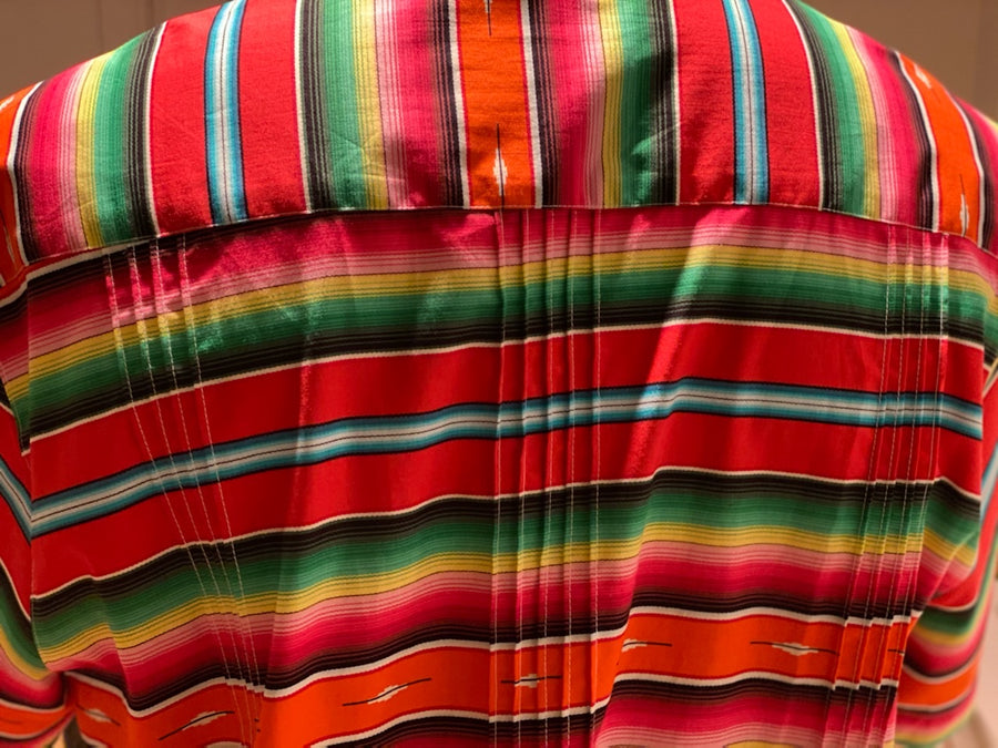 Sarape Cotton Print with Marilyn Monroe POP ART POCKETS AND ACCENTS