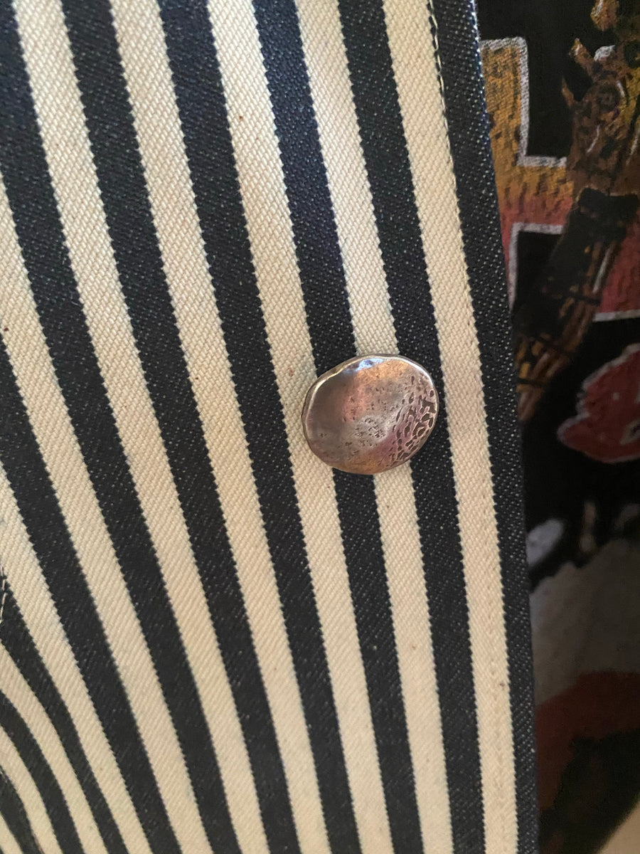 "El blanco diablo" denim jacket pinstripe (rare)