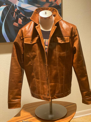 "EL CONGAC" LEATHER JACKET w/LINING