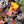 Load image into Gallery viewer, &quot;Lucy in the Sky&quot; patched jacket with Dia de los Muertos Lining
