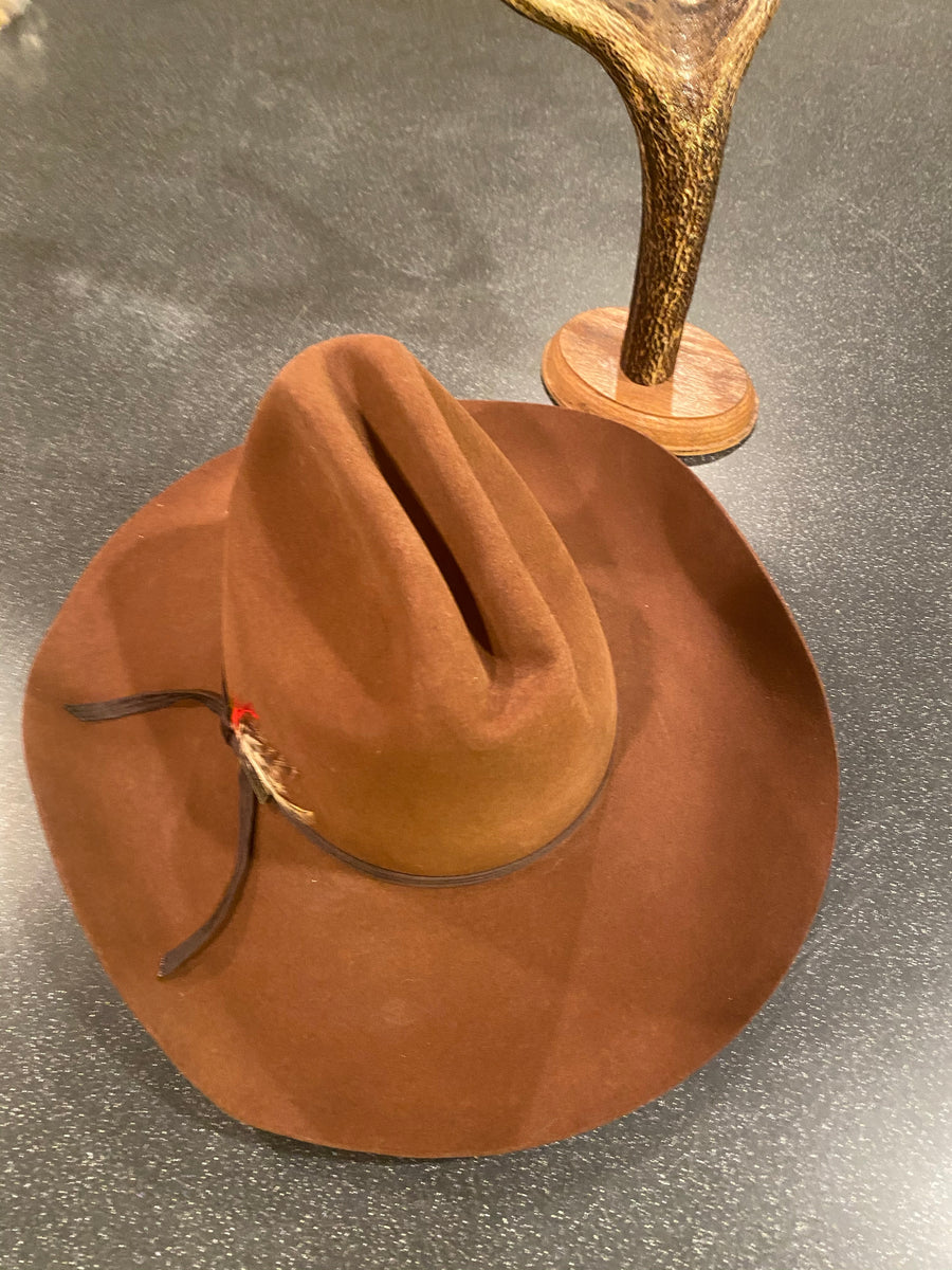 Vintage Texas hatters Cowboy Rancher “Rattlesnake Hat Band w/ Rattle” – Dos  Laredos Brand
