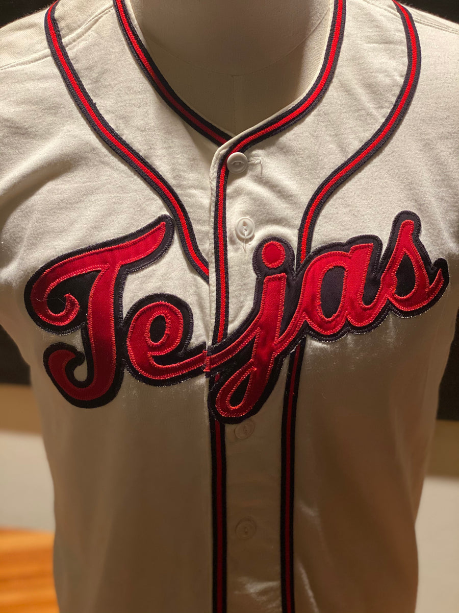 Vintage baseball Tejas jersey VERY NICE – Dos Laredos Brand