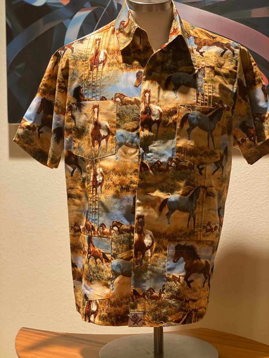 Los Caballos Guayabera Style