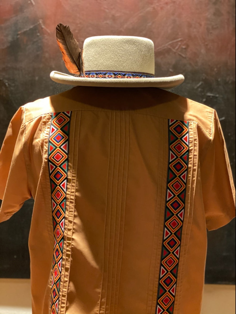 Spring Style sarape guayabera