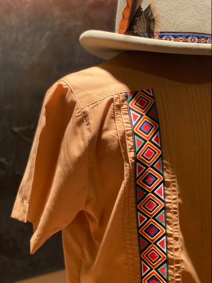 Spring Style sarape guayabera