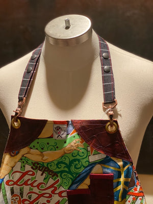 Denim and Leather with Luchador Theme