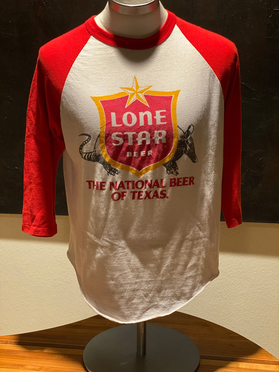 Vintage Lone Star Beer half sleeve shirt