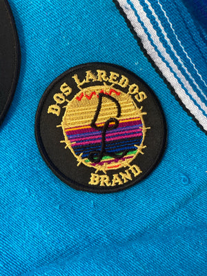 Dos Laredos Brand Embroidered Patches