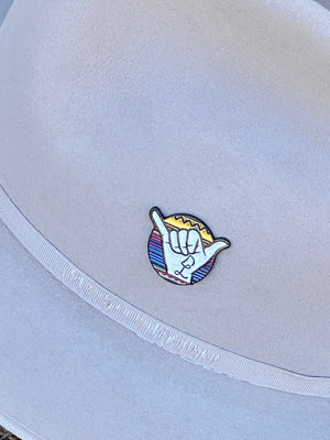Dos Laredos Brand Hang Loose Enamel Hat and Lapel Pins